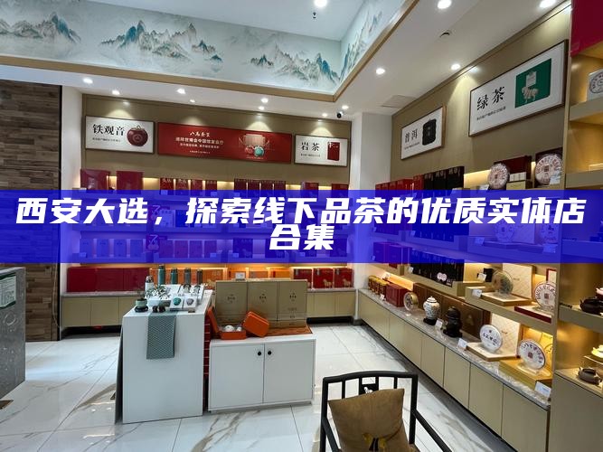 西安大选,探索线下品茶的优质实体店合集